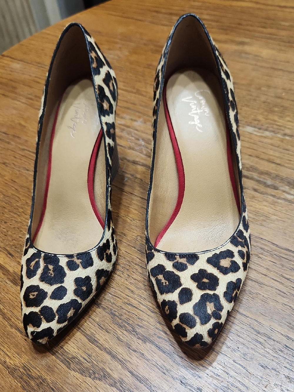 Crown Vintage Emmarose Block Heel Size 7.5